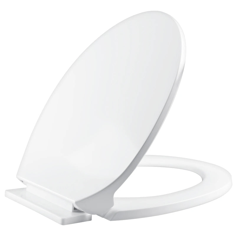 O-Shaped Toilet Seat Slow Close Quiet Lid Thickened Durable for Both Adults Children Universal Bathroom Accessories