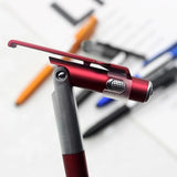 Newest 4-In-1 Multifunction Ballpoint Pen LED Light Fold Phone Holder Night Read Writing Pencil Office School Student Stationery
