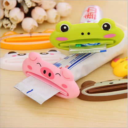 1pcs for Home Multifunctional Toothpaste Squeezer Animal Toothpaste Dispenser Household Daily Necessities Bathroom apply