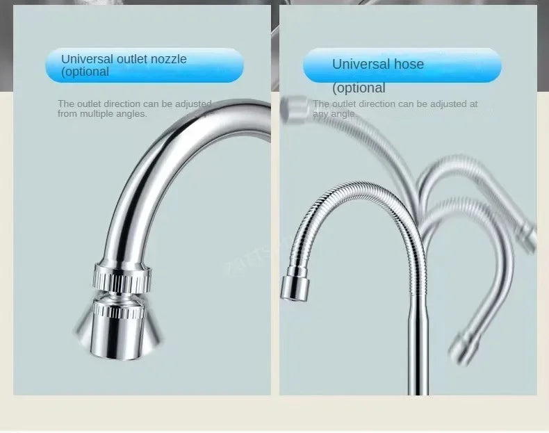 Electric Kitchen Water Heater Tap Instant Hot Water Faucet Heater Cold Heating Faucet Tankless Instantaneous Water Heater