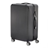 Anajqaqia 3 Pieces Suitcase Set, Hard-Shell Luggage Set Made of ABS, with  Combination Lock Hand and Telescopic Handle, Black