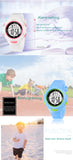 UTHAI CE49 Kids Watches Fashion Luminous Waterproof Alarm Clock Smart Watches Boys and Girls Student Electronic Wristwatch Gift