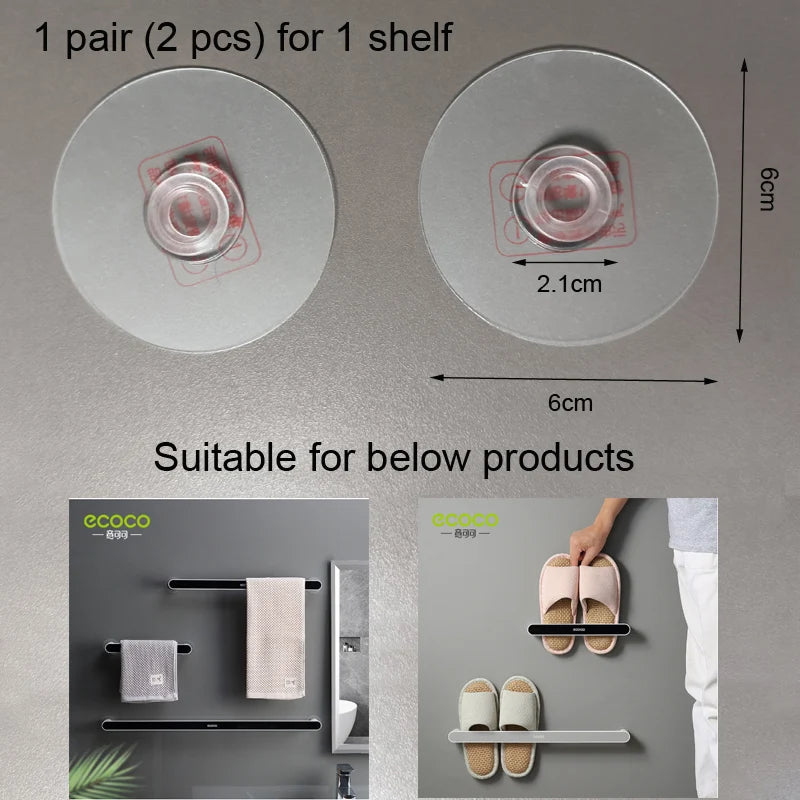 Sticker Adhesive Accessory for ECOCO Wall Mounted Storage Organizer Toothbrush Holder