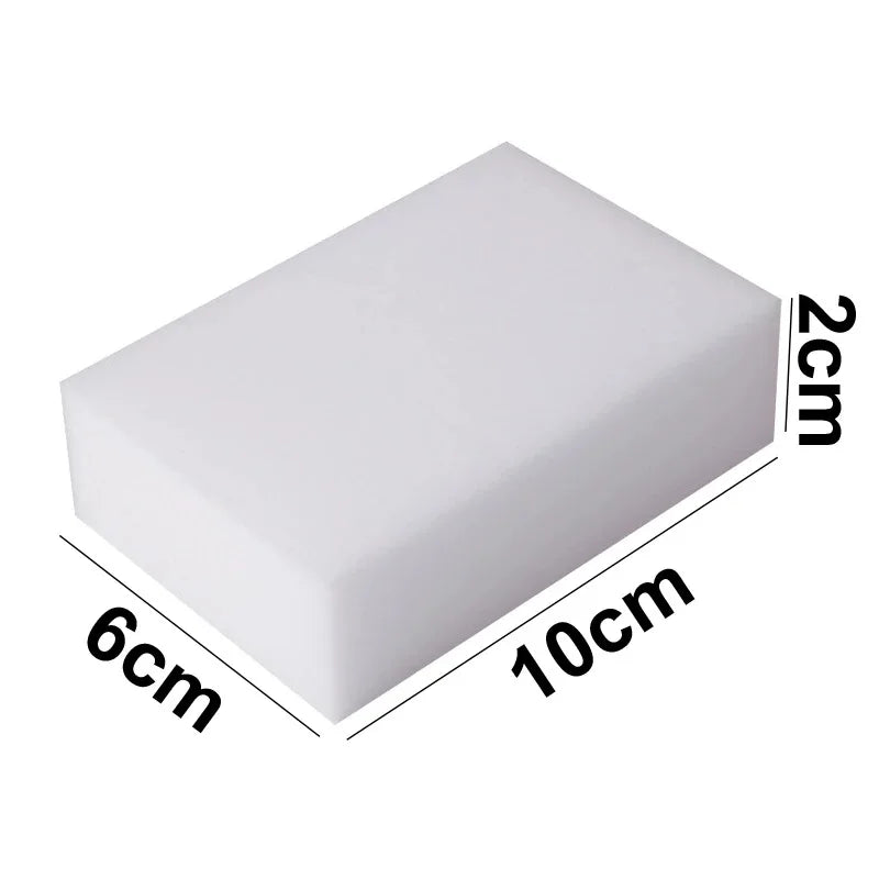 20/50/100PCS Esponja De Melamina Esponja Mágica Borracha Para O Escritório Da Cozinha Banheiro Casa De Melamina Nano Cleaner Esponja De Limpeza
