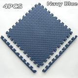 EVA Leaf Grain Floor Mats, Proteção de Ginásio Esportivo, Tapetes de Emenda Antiderrapantes, Thicken Shock Room Workout, Yoga Fitness, 30x30cm, 16Pcs