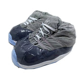 Zapatillas de casa unisex cálidas para hombre y mujer, zapatillas de casa, zapatos de suelo, talla grande, talla única 35-44, invierno 