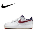 Nike Original White Air Force 1 07 Low Trendy Board Shoes Lightweight Breathable Mens Casual Shoes