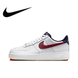 Nike Original White Air Force 1 07 Low Trendy Board Shoes Lightweight Breathable Men's Casual Shoes