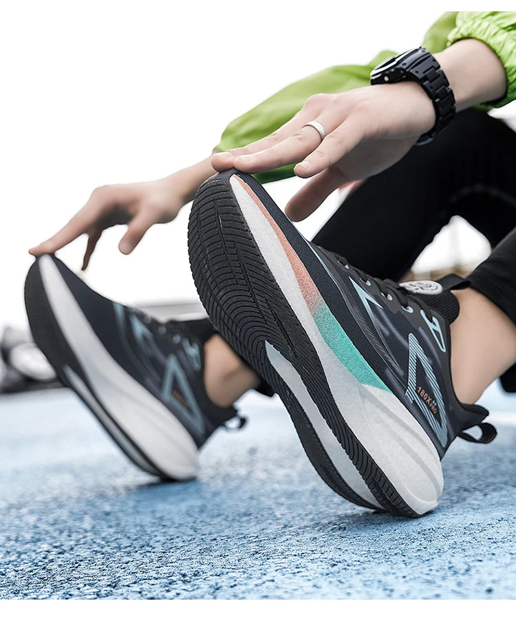 2025 new men's and women's running shoes breathable casual sports shoes non-slip cushioning comfortable tennis shoes men 36-45