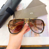 Original Factory For DIYTA DT GRAND-DECADE DTS460-A With Brand Box Popular Luxury Design Alloy Frame Oval Men Women Sunglasses