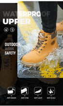 Steel Toe Shoes for Men Women Lightweight Anti-smash Steel Toe Sneakers Indestructible Work Boots Construction Safety Shoes