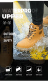 Steel Toe Shoes for Men Women Lightweight Anti-Smash Steel Toe Sneakers Indestructible Work Boots Construction Safety Shoes