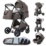 Baby stroller 3 in1,four wheel stroller,2 in 1 baby car,Lightweight strollers,Mutifunction Strollers,baby carriage,Poussette