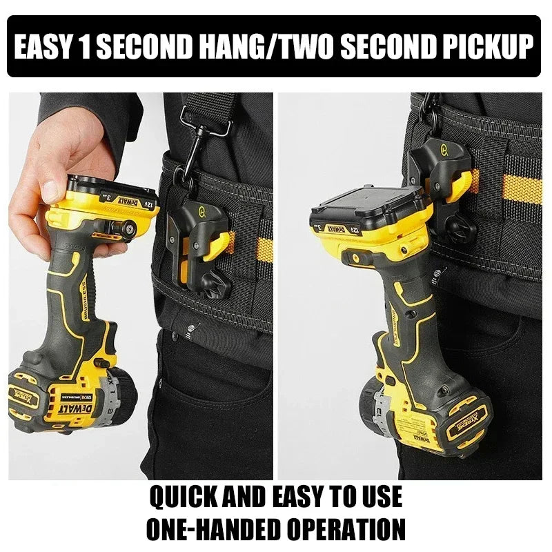 Portable Power Tools Quick Hanging Hooks Power Tool Quick Release Drill Portable Storage Self-Locking Hooks