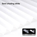 Self-Adhesive Pleated Blind High Shading Non-Woven Window Shade Bathroom Kitchen Balcony Zebra Blackout Curtain