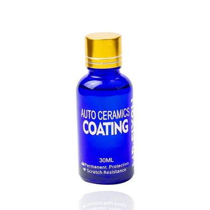 Recubrimiento de vidrio hidrofóbico 9H para automóvil, recubrimiento cerámico líquido, cuidado de pintura para motocicletas, antiarañazos, detallado de automóviles, recubrimiento de vidrio, pulido para el cuidado del automóvil. 