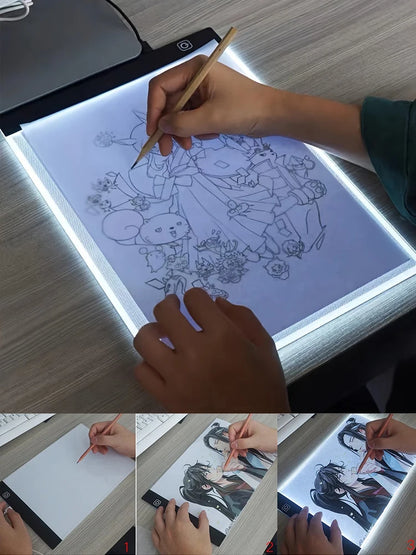 A3/A4/A5 Level Dimmable Led Drawing Copy Pad Board Children's Toy Painting Educational Kids Grow Creative Gifts For Children