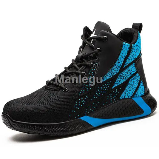 Work Boots Steel Toe Safety Shoes Men Women Work Shoes Sneakers Lightweight  Anti-Puncture Safety Shoes Men Indestructible Boots