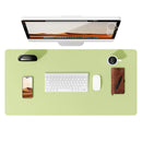 Large Mouse Pad,Office Desk Mat, Leather Desk Pad Protector, Non-Slip PU Leather Desk Blotter, Laptop Desk Pad