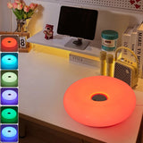 Bauhaus table lamp USB plug bedroom bedside lamp living room dining room decoration donut ambient light (Not glass)