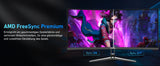 FYHXele 34 inch 99% sRGB Gaming Office Curved Screen 165Hz Refresh Rate 1ms High Reaction Speed Equipped With 3440*1440P Resolution HDMI or DP Interface 21::9 Proportional Screen