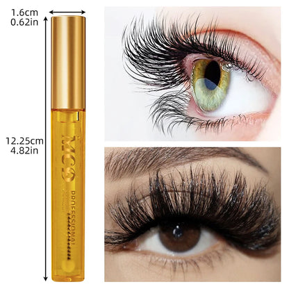 1 suero nutritivo potenciador de pestañas y cejas con ingredientes naturales para unas cejas más largas, gruesas y abundantes. Maquillaje para pestañas.