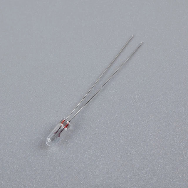 10/25/50pcs/lot Miniature 0.07A 3mm 4mm 5mm 3V/6V/9V/12V/24V Mini Lamp Light Bulb Edison Incandescent Filament Rice