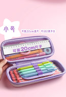 3D Pencil Case EVA Stationery Box School Supplies Pink Unicorn Pen Bag Ruler Storage Eraser Holder Pouch Rabbit Organizer INS A