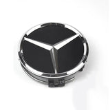 Car Wheel Center Caps, Hub Caps, Rims Cover, Mercedes Benz, AMG, A, B, C, S, Class, E, GLA, CLA, GLB, GLK, GLS, Accessories, 75mm, 4 PCS 