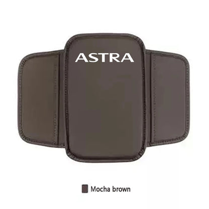 Center Console Arm Rest Protector Leather Car Armrest Box Pad Storage Pocket For Fiat 500 500C 500S 500X Abarth Car Accessories