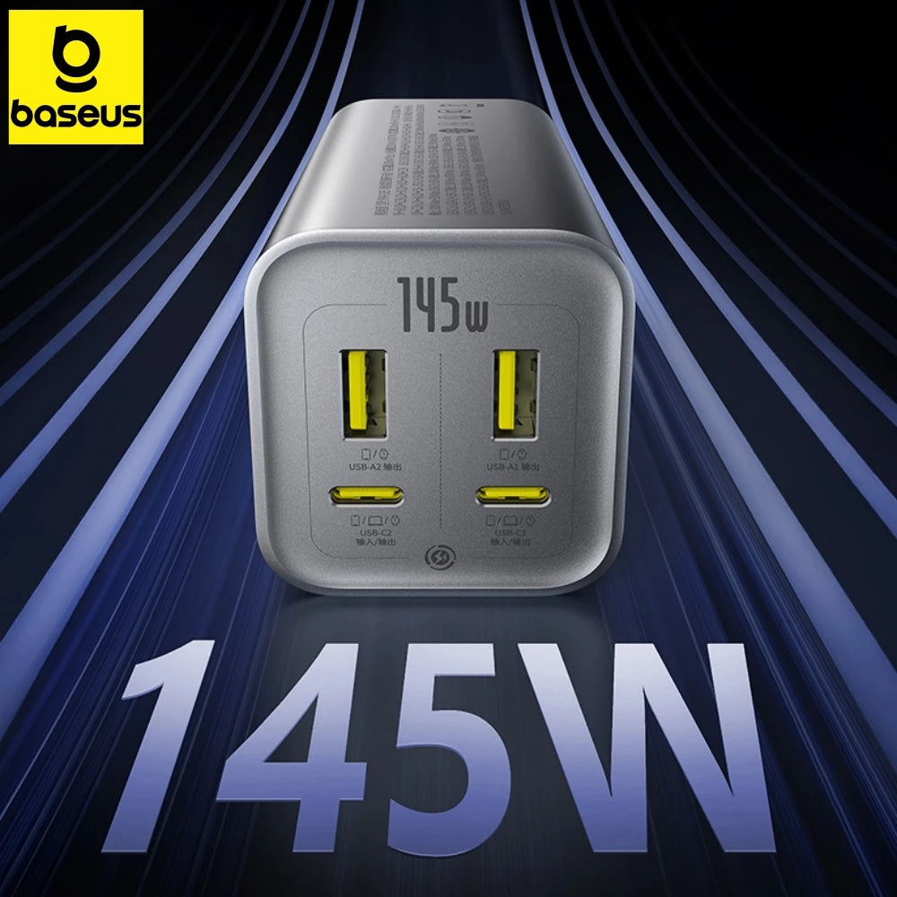 Baseus 145W Power Bank 20800mAh PD 100W Fast Charging with Smart Digital Display Portable External PowerBank for Laptop Phone 17