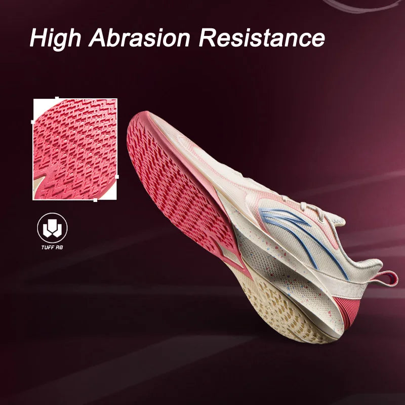 Li-Ning Men SHINING II On Court  Basketball Shoes BOOM Cushion Rebound Breathable LiNing Wear-resistant Sport Shoes ABPV003