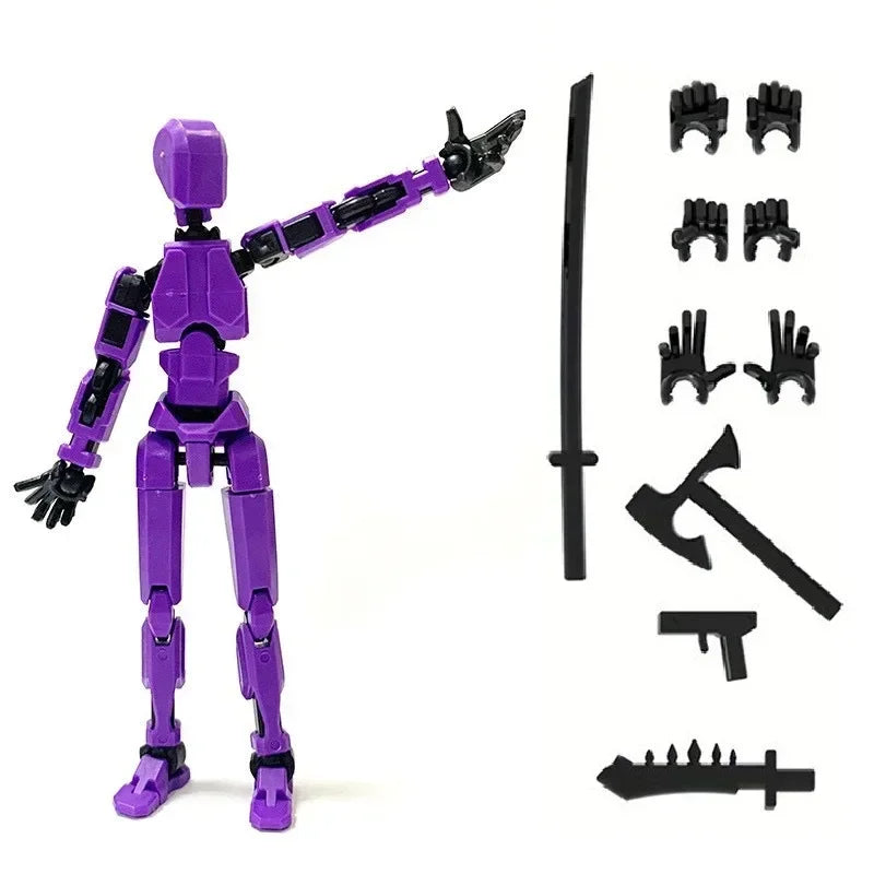 Robot multiarticular movible Shapeshift 2.0, maniquí impreso en 3D, 13 figuras de acción, juguetes para niños, adultos, juegos para padres e hijos.