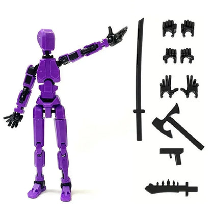 Robot multiarticular movible Shapeshift 2.0, maniquí impreso en 3D, 13 figuras de acción, juguetes para niños, adultos, juegos para padres e hijos.