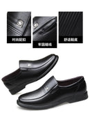Leather Men Formal Shoes Luxury Brand 2025 Men's Loafers Dress Moccasins Breathable Slip on Black Driving Shoes Plus Size 38-46