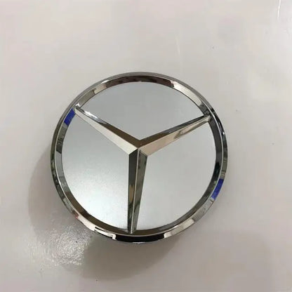 Carro Roda Center Caps, Hub Caps, Jantes Tampa, Mercedes Benz, AMG, A, B, C, S, Classe, E, GLA, CLA, GLB, GLK, GLS, acessórios, 75mm, 4 PCes