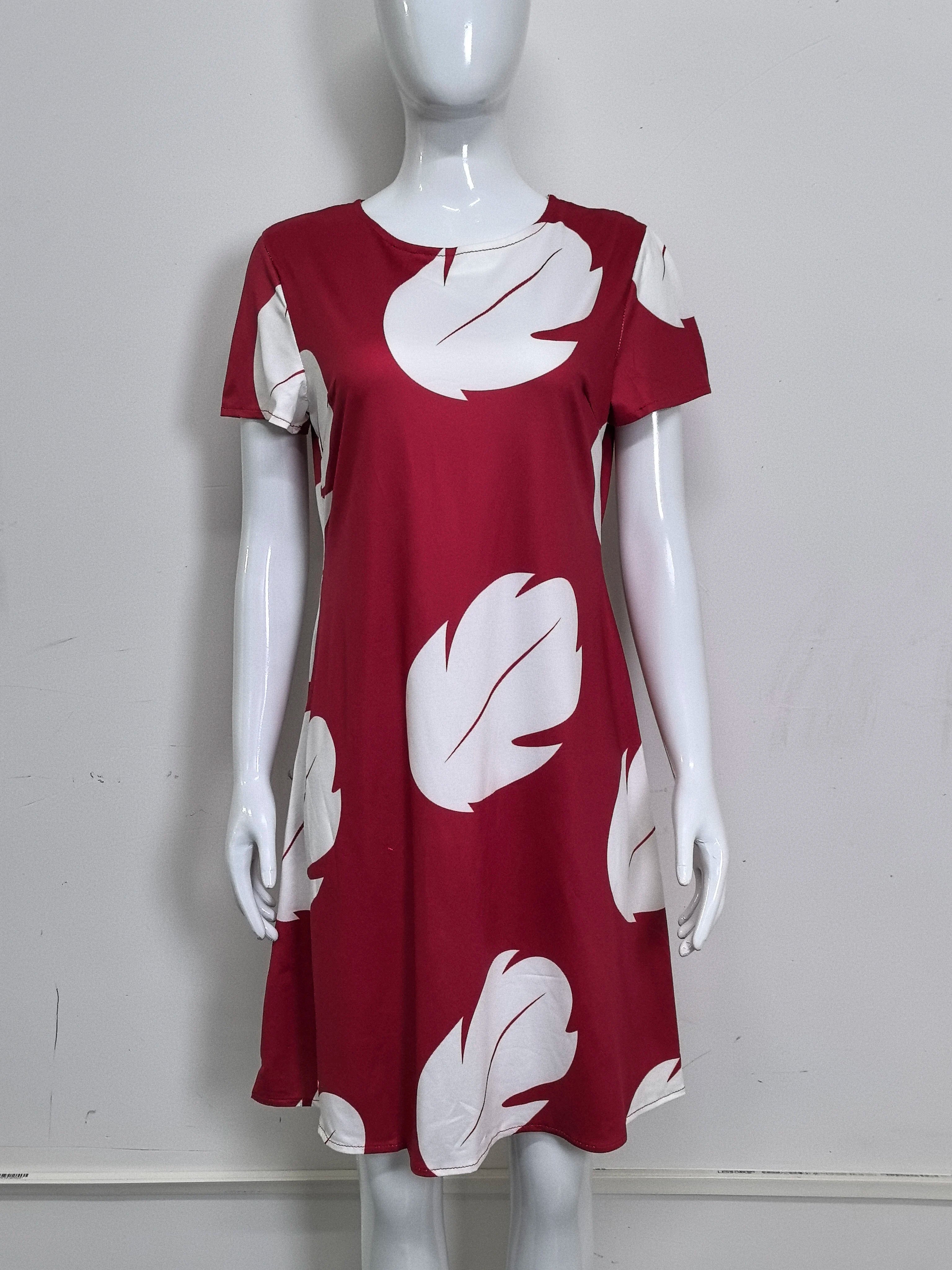 Lilo Cosplay Costume Pelekai Red Lilo Dress with Hawaiian Leaf Flower Leis Accessories Flower Hair Clip Halloween Party Cosplay
