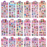 KPOP Demon Hunters Guka Devil Men's Group Anime Laser Cut Sticker for Office Stationery And School Supplies Decoration