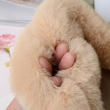New Fake Fur Scarf Female Imitation Rabbit Fur Warm Scarf Winter Student Plush Female Scarf Winter Cold Outdoor Thickening Warm