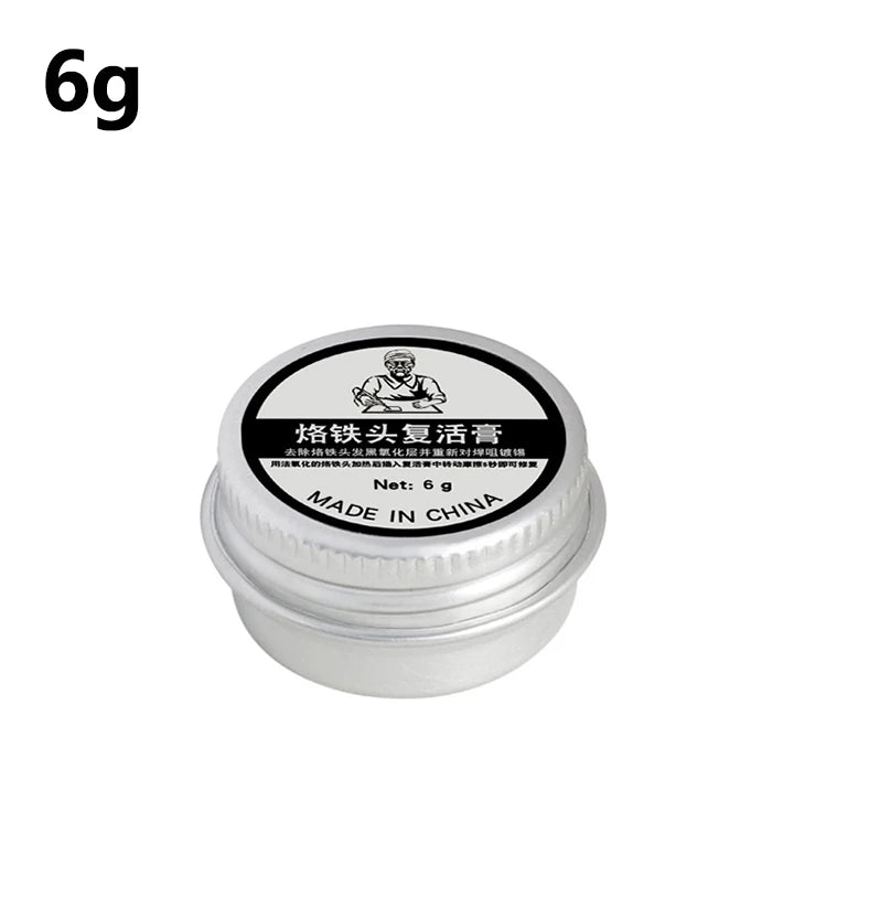 Soldering Iron Tip Refresher Non-stick Tin Solder Cream Clean Paste  Oxide Head Resurrection Paste Enhances Welding Efficiency