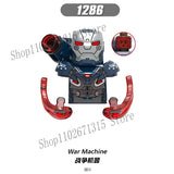 Marvel Avengers Superhero Building Blocks Iron Man Doctor Strange Hulk Thanos Spider-Man Venom Hawkeye Bricks Toys