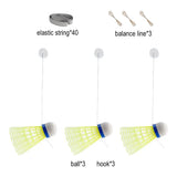 Badminton Trainers Stretch Professional Badminton Machine Robot Racket Training Sport Self-study Practice Training Accessories