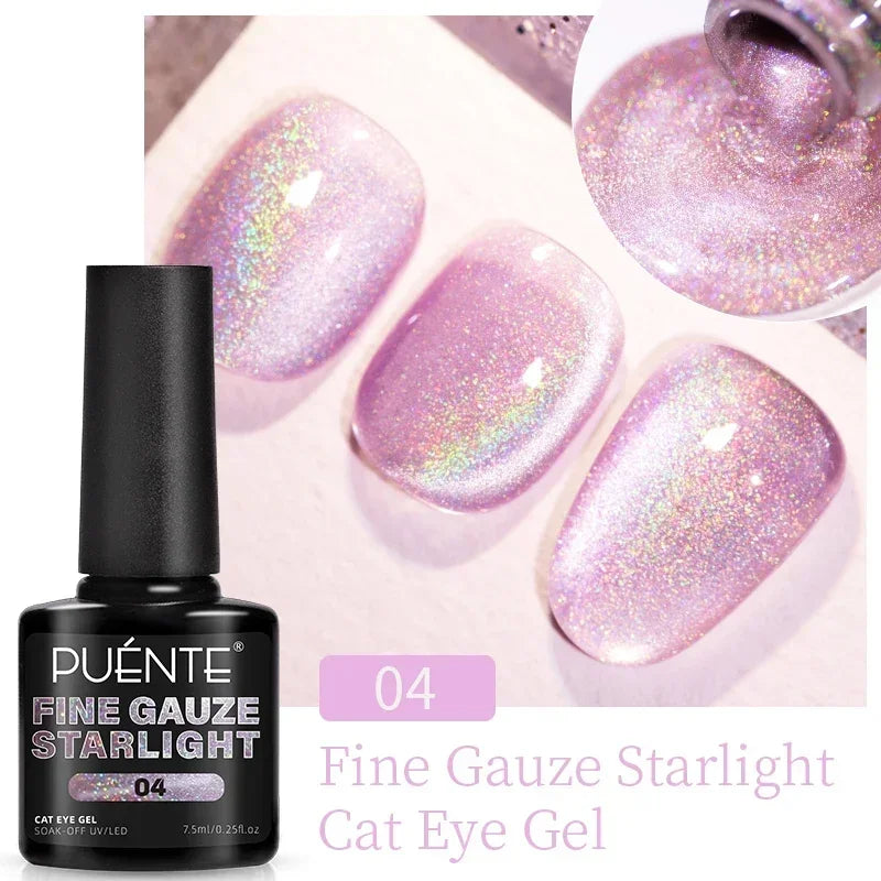 7.5ML Super Shiny Ruby Red Cat Magnetic Gel Nail Polish Wine Red Cat Eye Gel Soak Off Semi-Permanent Nail Varnish For Manicure