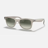 Ray-Ban Original Light Havana 4640F Square Sunglasses Glass Lenses, Polarized Eyewear in box