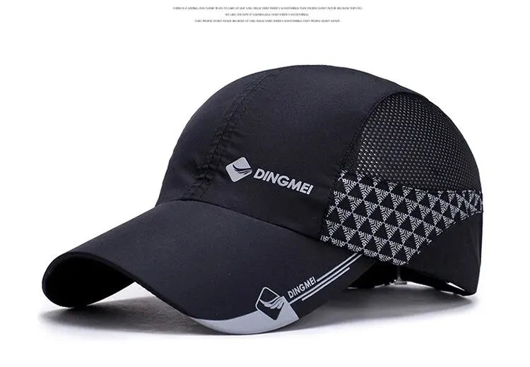 Men's Hats, Spring and Summer, New Outdoor Sunshade Travel Hats, Fashionable Casual Baseball Caps, Young and Middle-Aged Caps