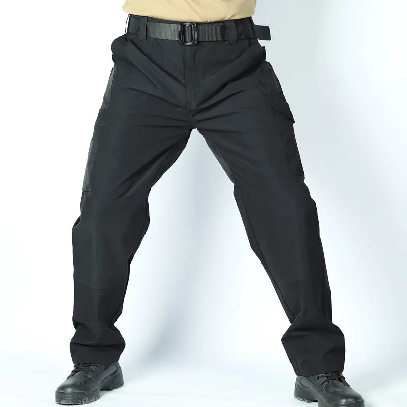 Men's Quick Dry Tactical Pants Water Resistant Outdoor Pants Lightweight Stretch Cargo Hiking Mountain Fishing Camping Pants
