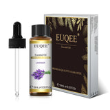 Óleo Essencial Natural de Plantas EUQEE 10ml com Conta-gotas para Difusor e Umidificador – Lavanda, Jasmim, Eucalipto e Baunilha