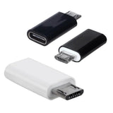 10-1Pcs Micro USB Female To Type C Male Adapter OTG Converter Micro-B To USB-C Connector Phone Charger Cable Adapter For Samsung
