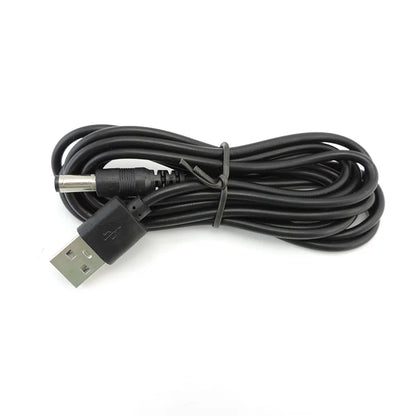 USB 2.0 Male A to DC 5.5mm x 2.1mm Plug Jack DC Power Cord Socket Connector 5V Cable Line 5.5mm*2.1mm L1
