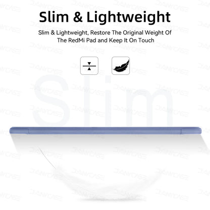 For Xiaomi Redmi Pad Pro 12.1" 2024 Case Flip Stand PU Protective Cover for RedMi Pad SE 11in 2023 Tablet Accessories